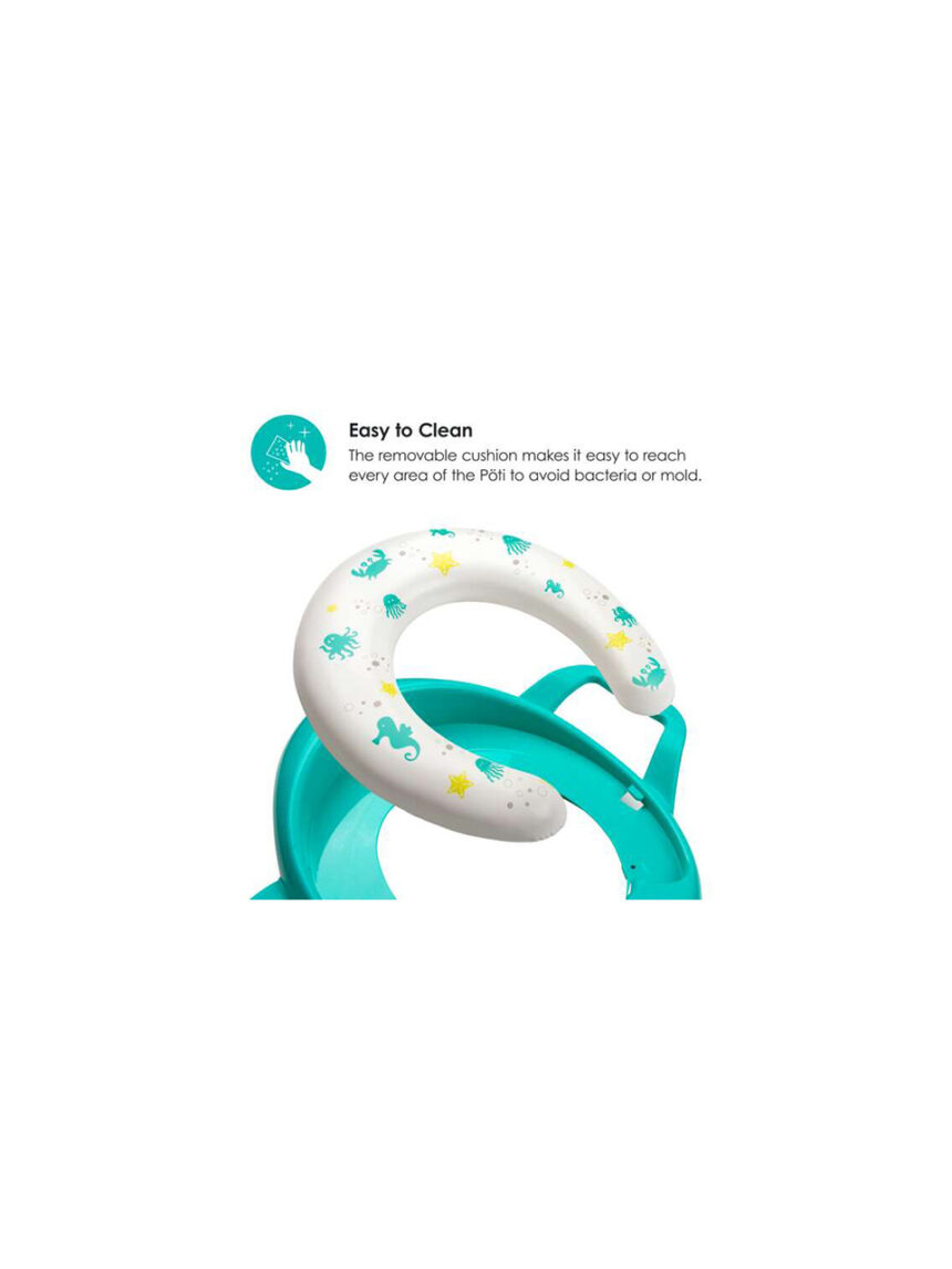 Bbluv παιδικό κάθισμα τουαλέτας poti με εύκαμπτη επιφάνεια aqua - Bbluv