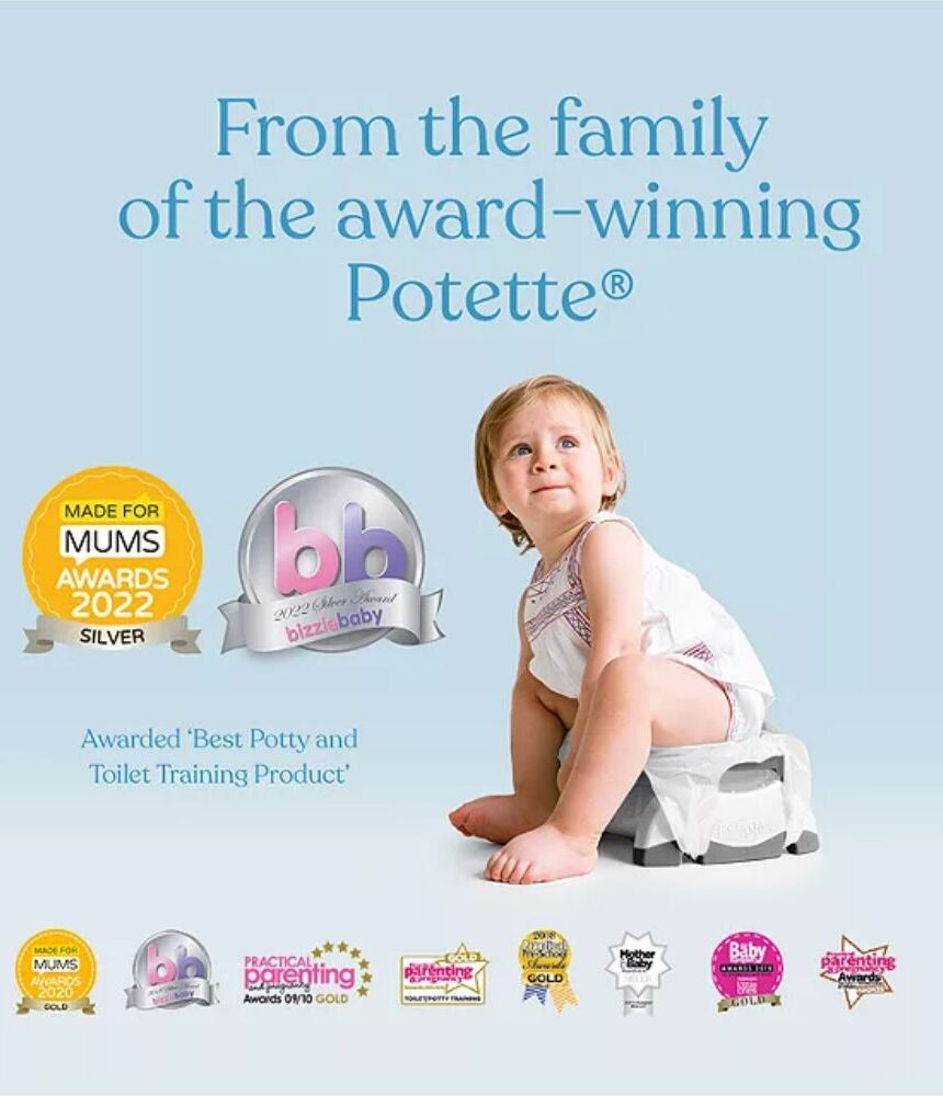 Potette plus γιογιό grey-white - Potette Plus