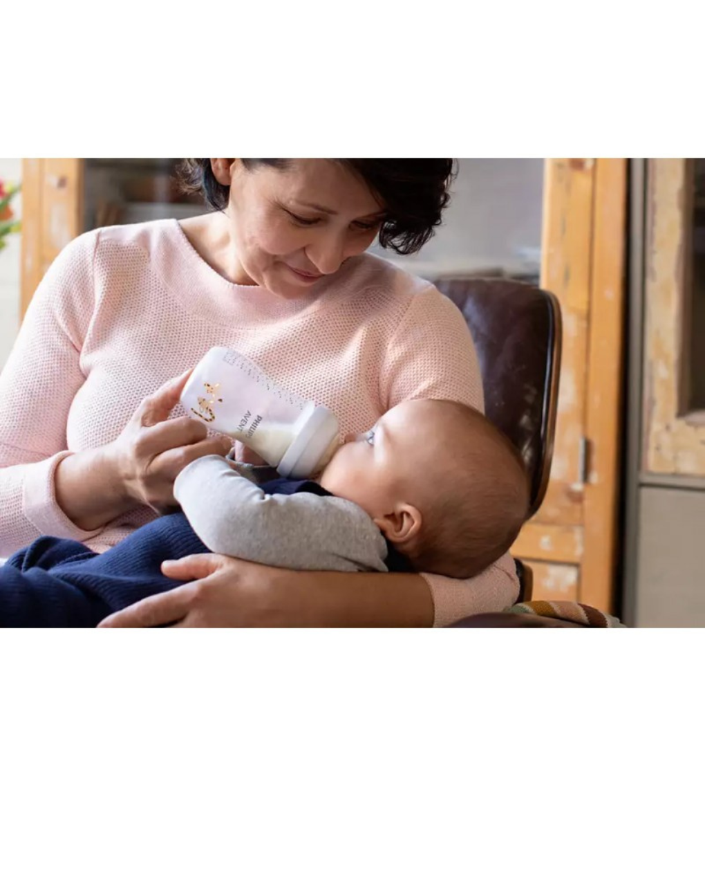 Philips avent πλαστικό μπιμπερό natural response 1m+ 260ml καμηλοπάρδαλη, scy903/66 - Philips Avent