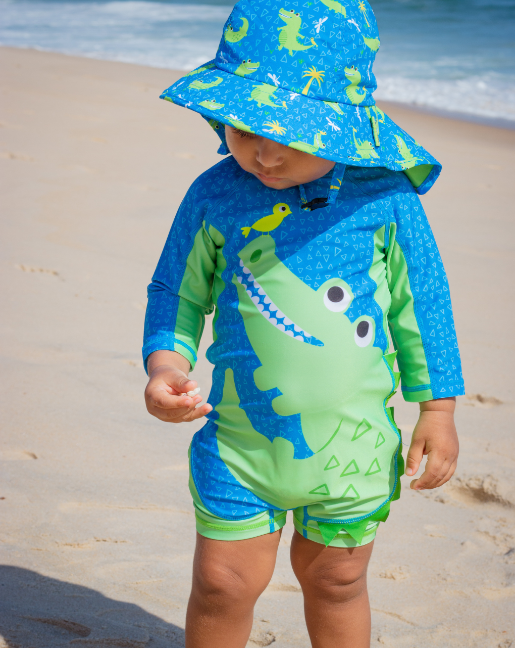 Zoocchini surf suit upf50 αλιγάτορας για αγόρι