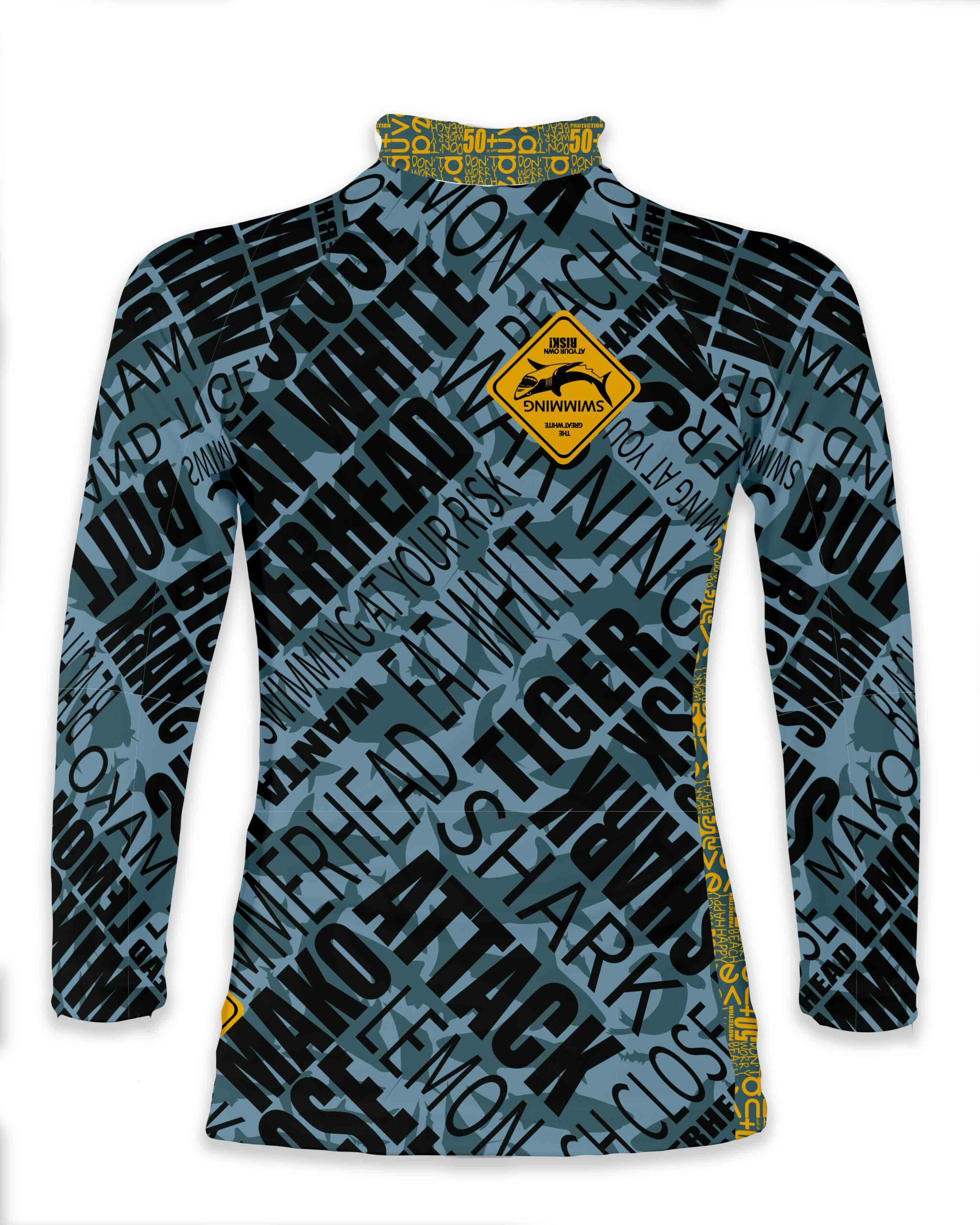 Uvea biarritz βρεφική uv μακρυμάνικη μπλούζα attention upf 50+ για αγόρι - UVEA