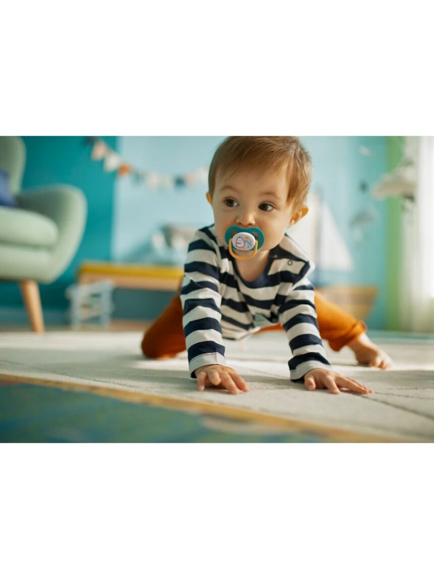 Philips avent πιπίλες ultra air 2τμχ 6-18m (4 σχέδια) scf080/12 - Philips Avent