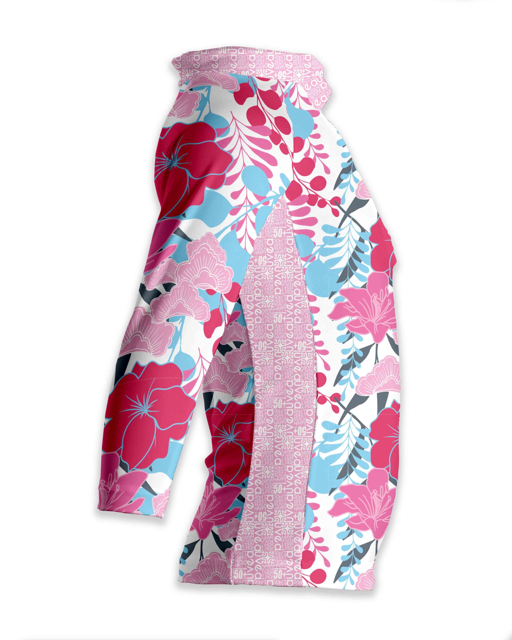 Uvea biarritz βρεφική uv μακρυμάνικη μπλούζα aloha rose upf 50+ για κορίτσι - UVEA
