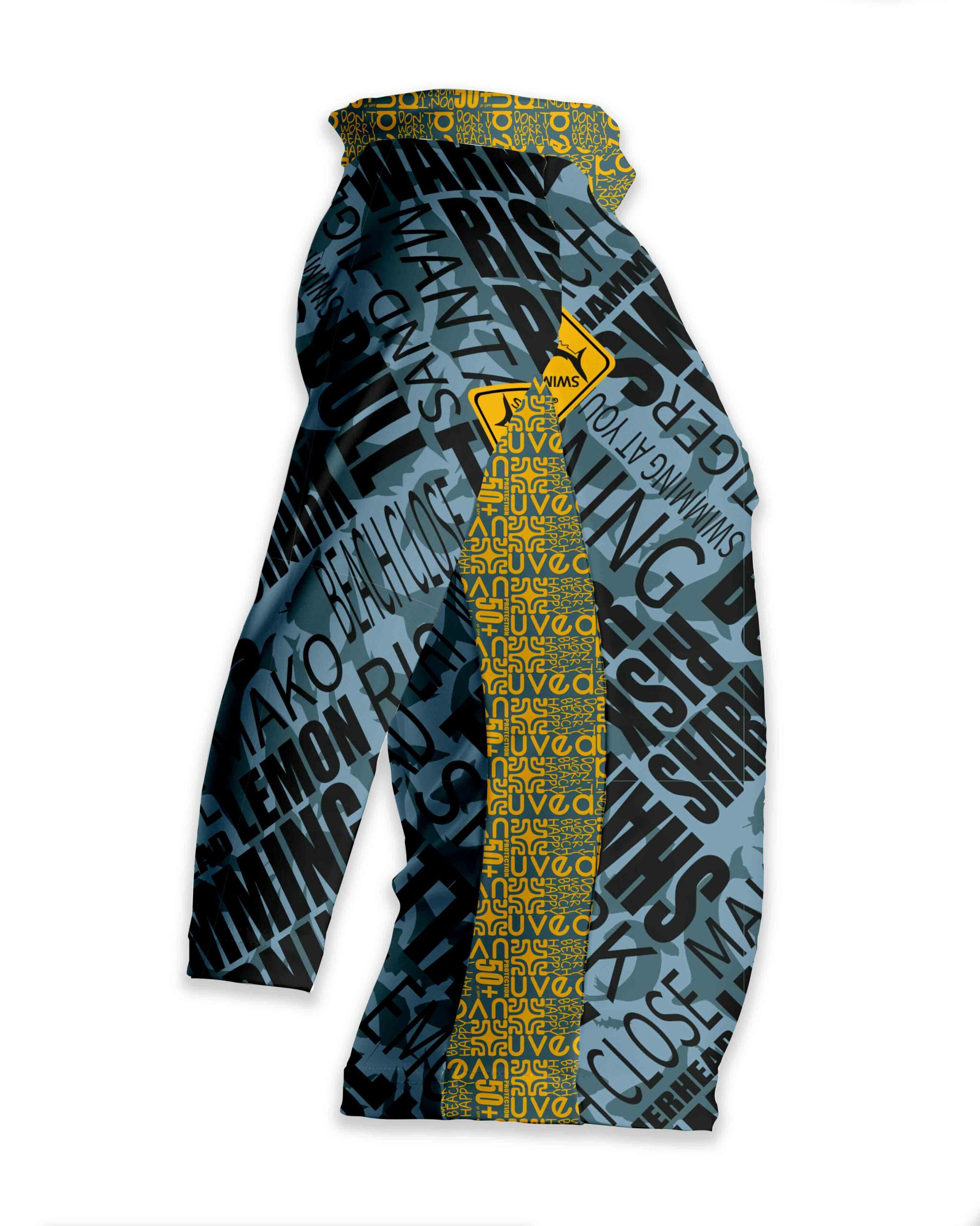 Uvea biarritz βρεφική uv μακρυμάνικη μπλούζα attention upf 50+ για αγόρι - UVEA