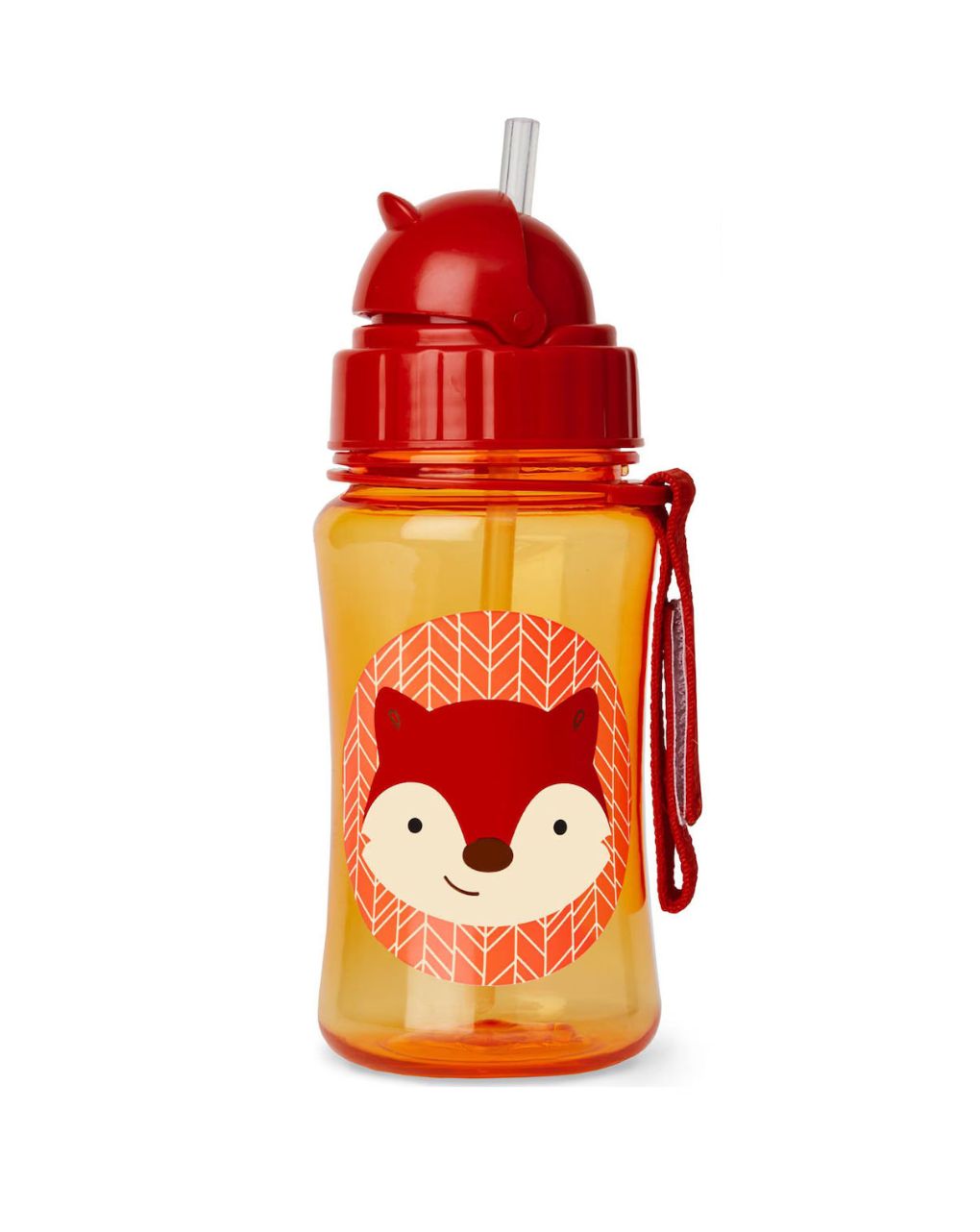 Skip hop zoo πλαστικό παγούρι με καλαμάκι fox 350ml 9n568310 - SKIP HOP