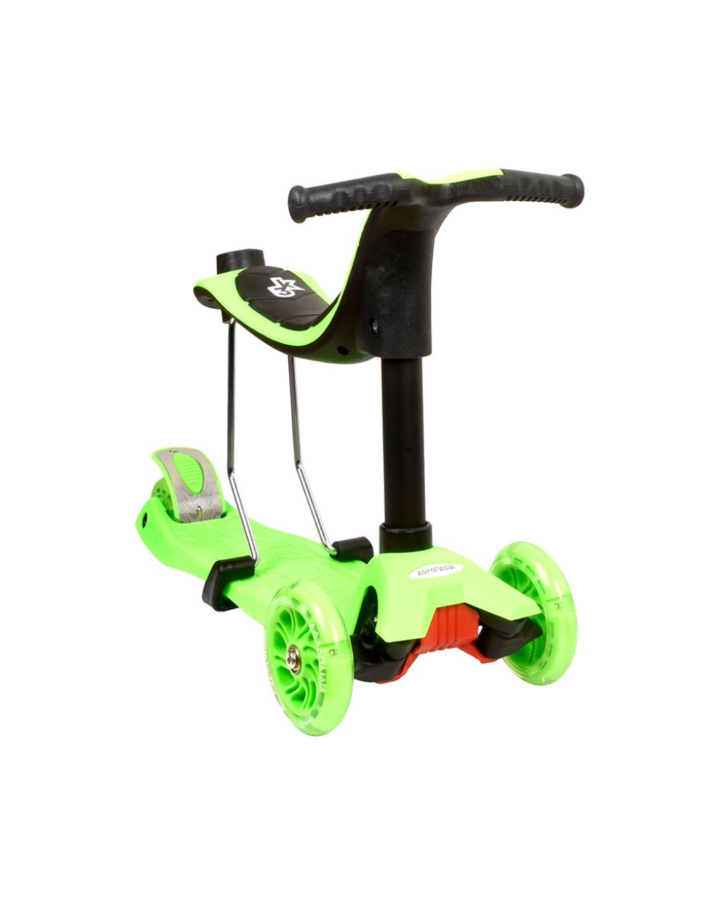 αθλοπαιδία πατίνι 3τροχο 3 σε 1 πράσινο 002.61212/grn - ATHLOPAIDIA