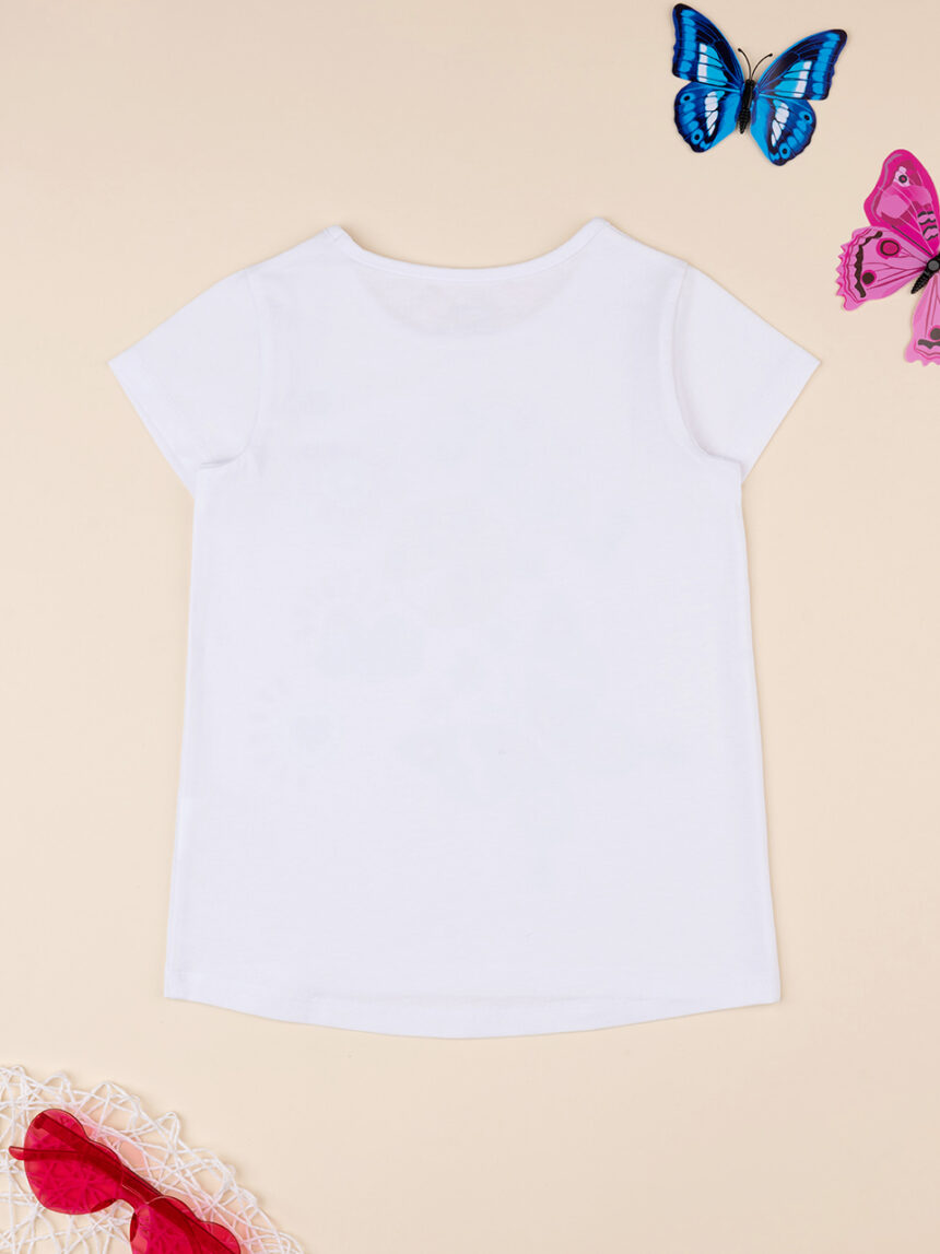 παιδικό t-shirt λευκό love για κορίτσι - Prénatal