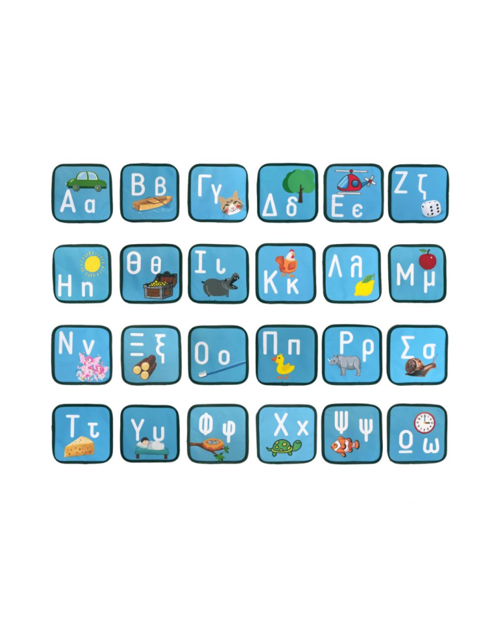 The toy bin εκπαιδευτικό παιχνίδι με την ελληνική αβγ ccαβγ49 - THE TOY BIN