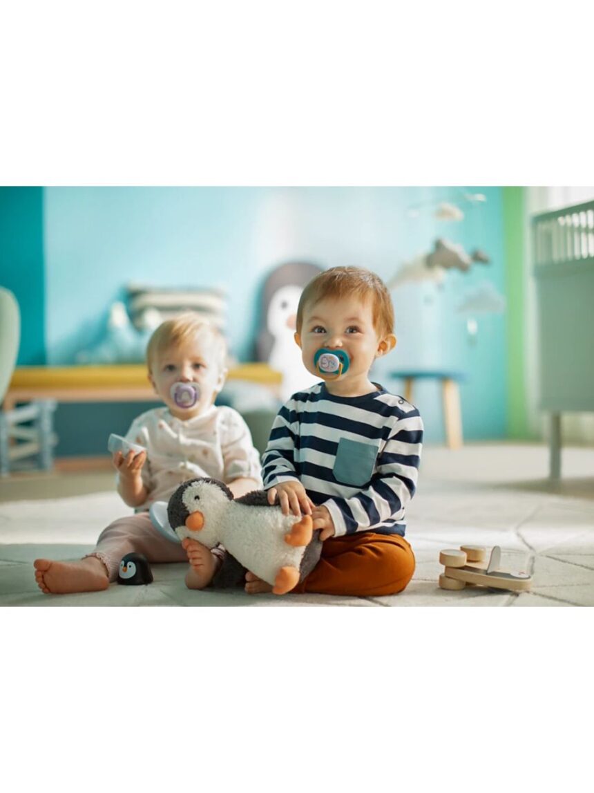 Philips avent πιπίλες ultra air 2τμχ 6-18m (4 σχέδια) scf080/12 - Philips Avent