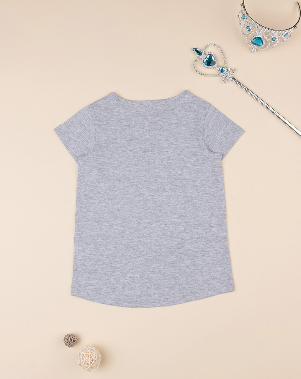 παιδικό t-shirt γκρι με μονόκερο για κορίτσι - Prénatal
