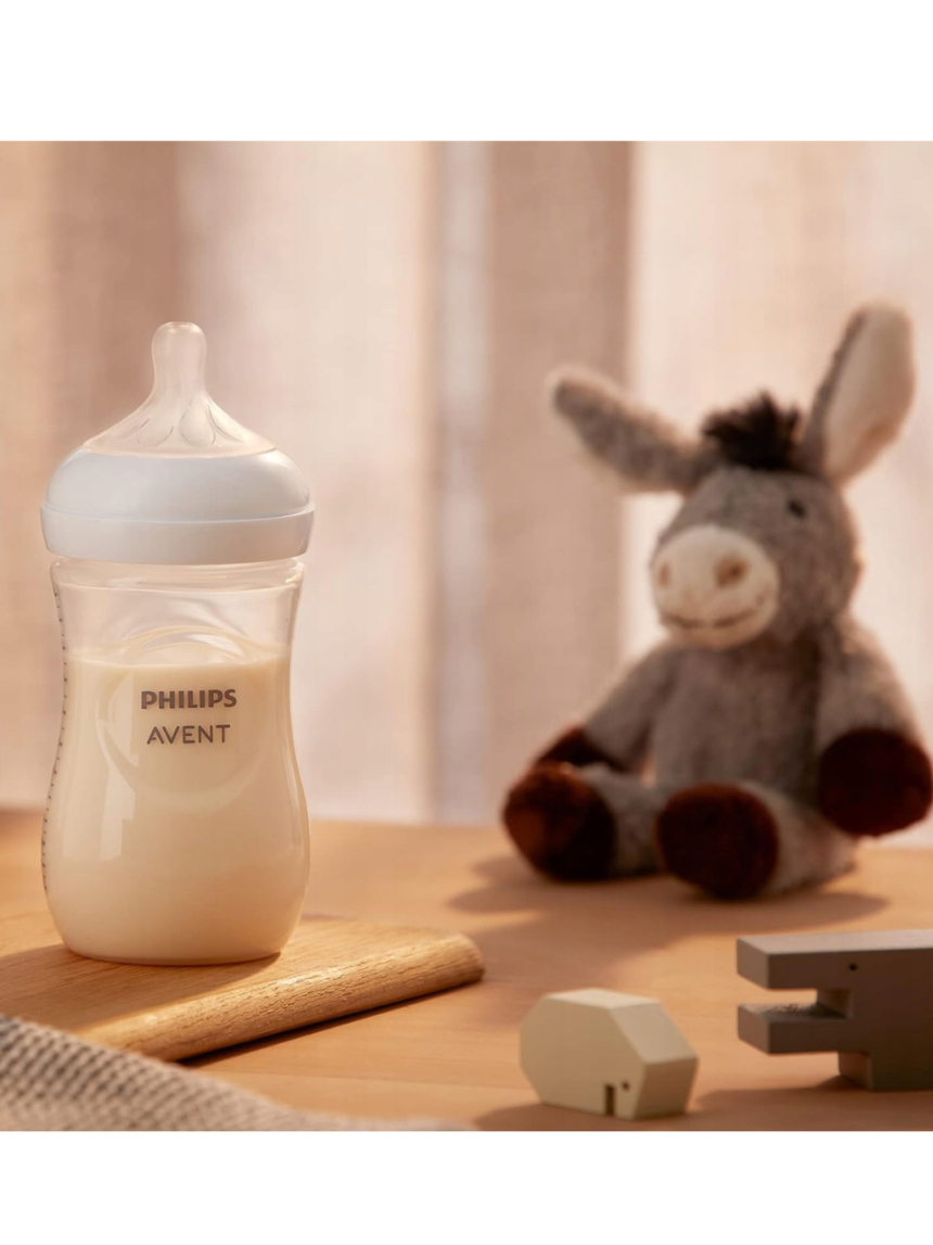 Philips avent πλαστικό μπιμπερό natural response 1m+ 260ml, scy903/01 - Philips Avent