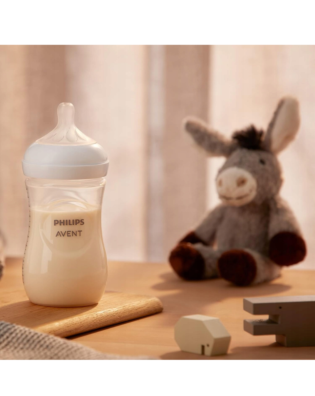 Philips avent πλαστικό μπιμπερό natural response 1m+ 260ml, scy903/01 - Philips Avent