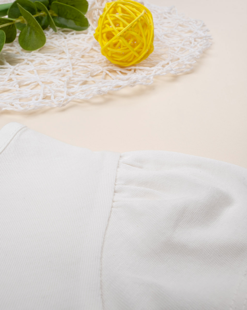 βρεφικό t-shirt λευκό με μελισσούλες για κορίτσι - Prénatal