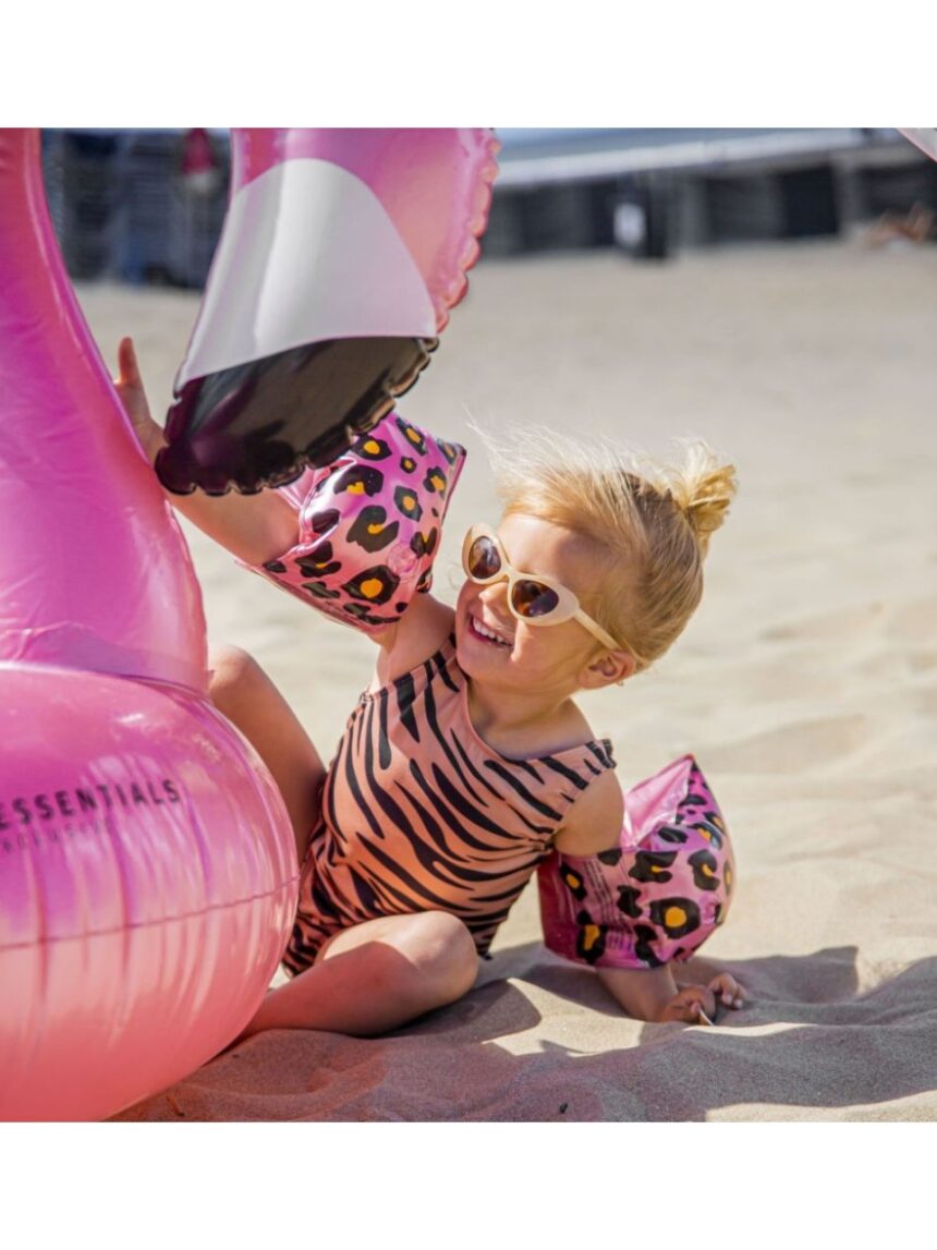 Swim essentials: μπρατσάκια 2-6 ετών "rose gold leopard" swe-2020se36 - Swim Essentials