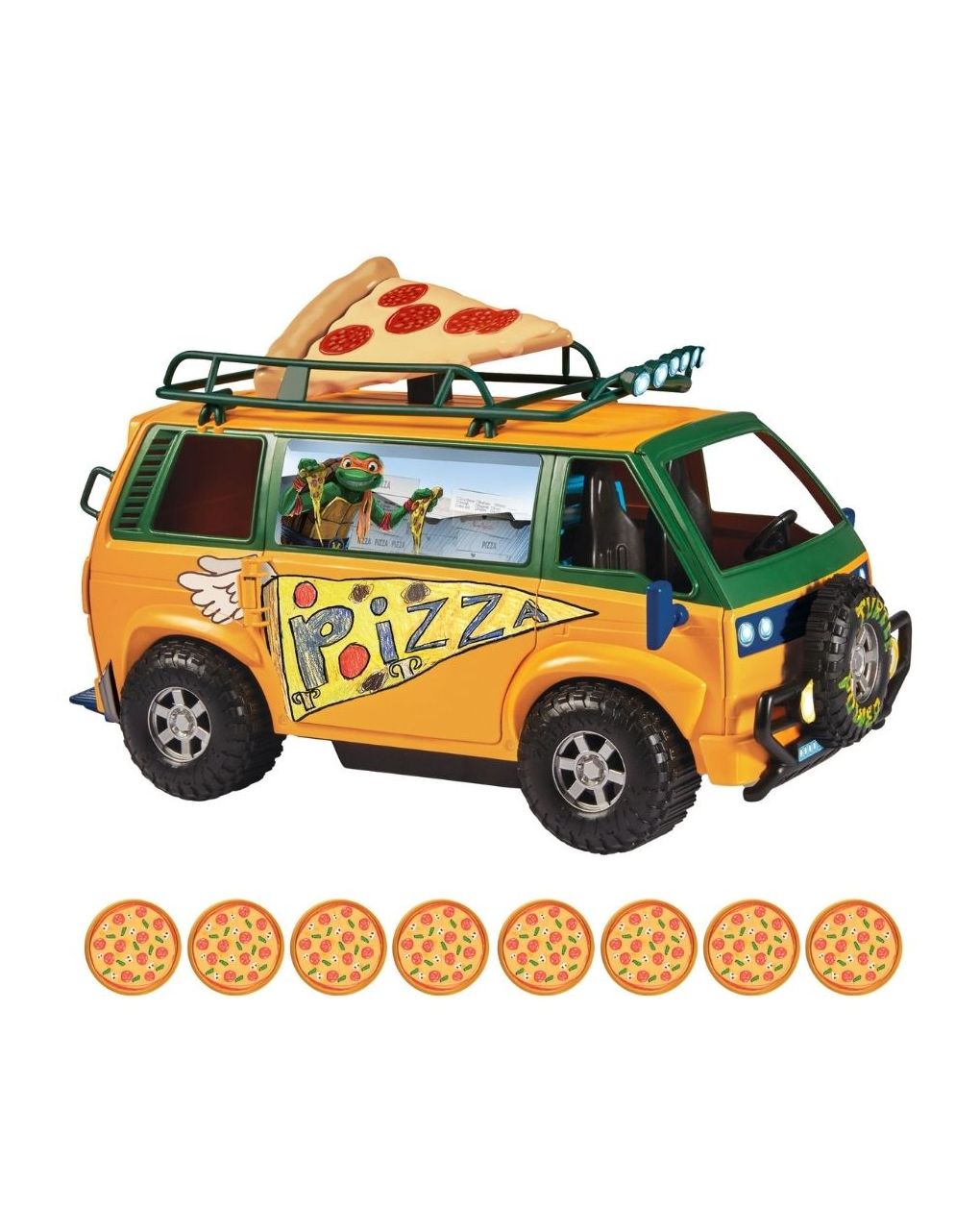Tmnt movie χελωνονιντζάκια όχημα pizza van tu804000