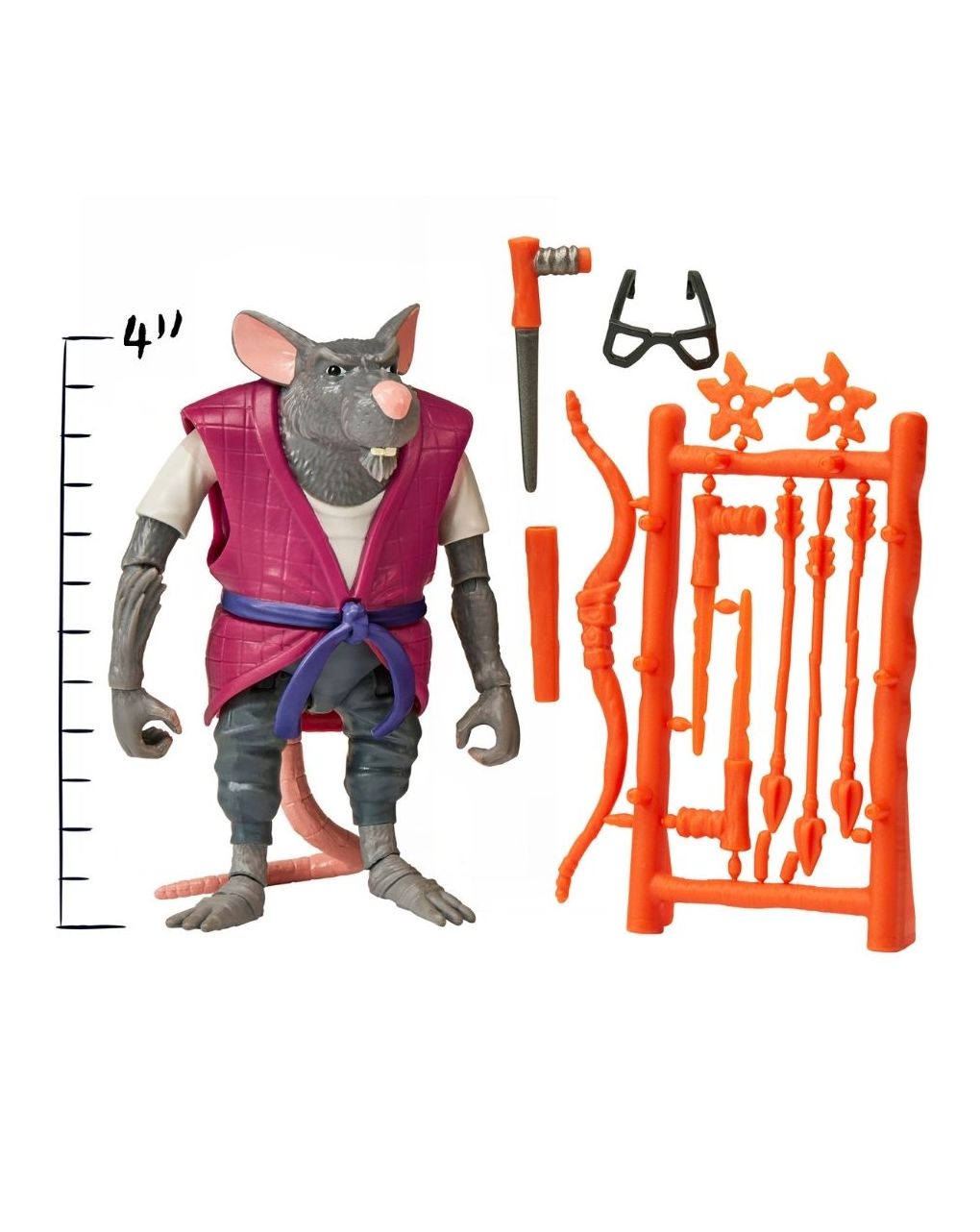 Tmnt movie χελωνονιντζάκια βασικη φιγούρα δράσης (7 σχέδια) tu805000 - TURTLES NINJA