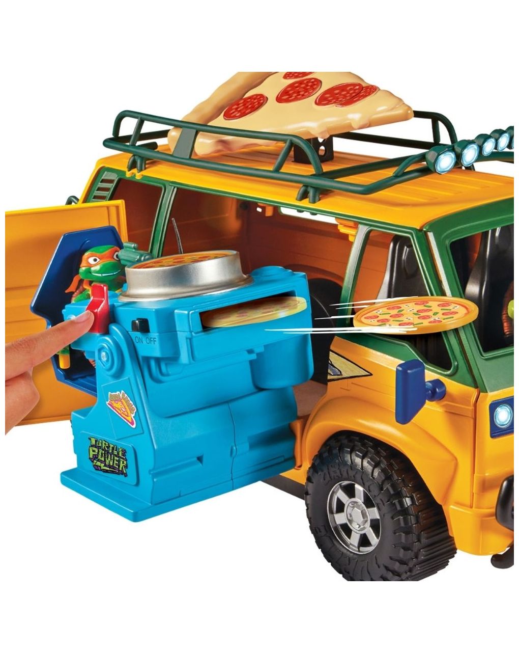 Tmnt movie χελωνονιντζάκια όχημα pizza van tu804000 - TURTLES NINJA
