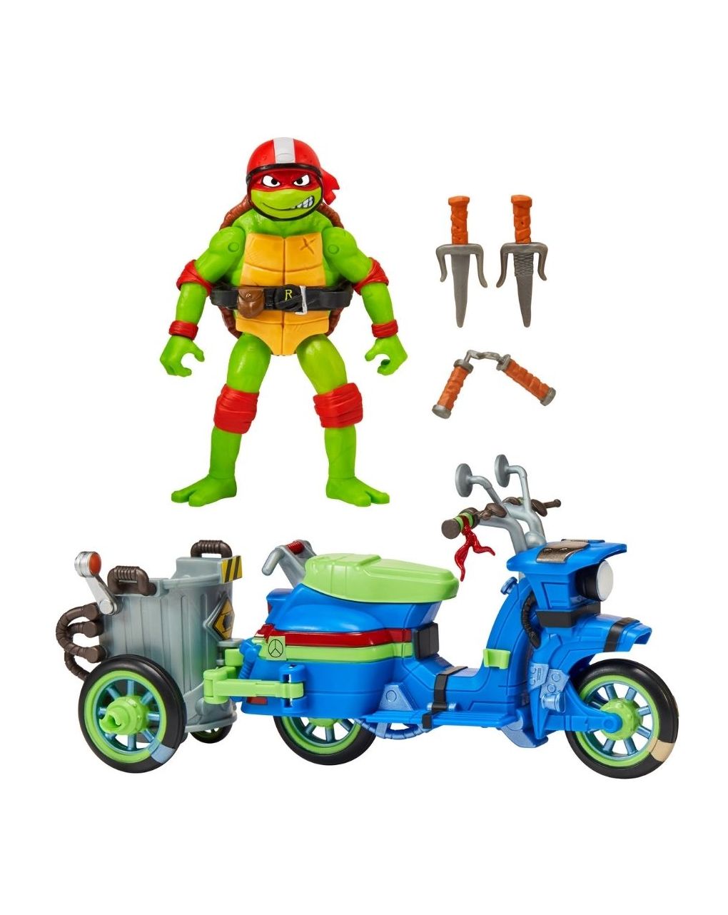 Tmnt movie χελωνονιντζάκια όχημα με φιγούρα & αξεσουάρ (2 σχέδια) tu803000 - TURTLES NINJA