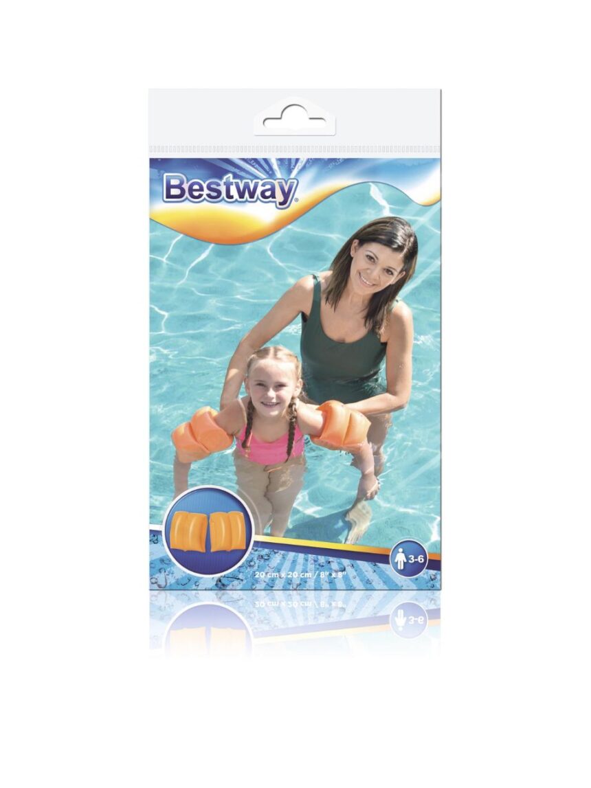 Bestway μπρατσάκια 20x20cm 3-6 ετών (2 χρώματα) - Bestway