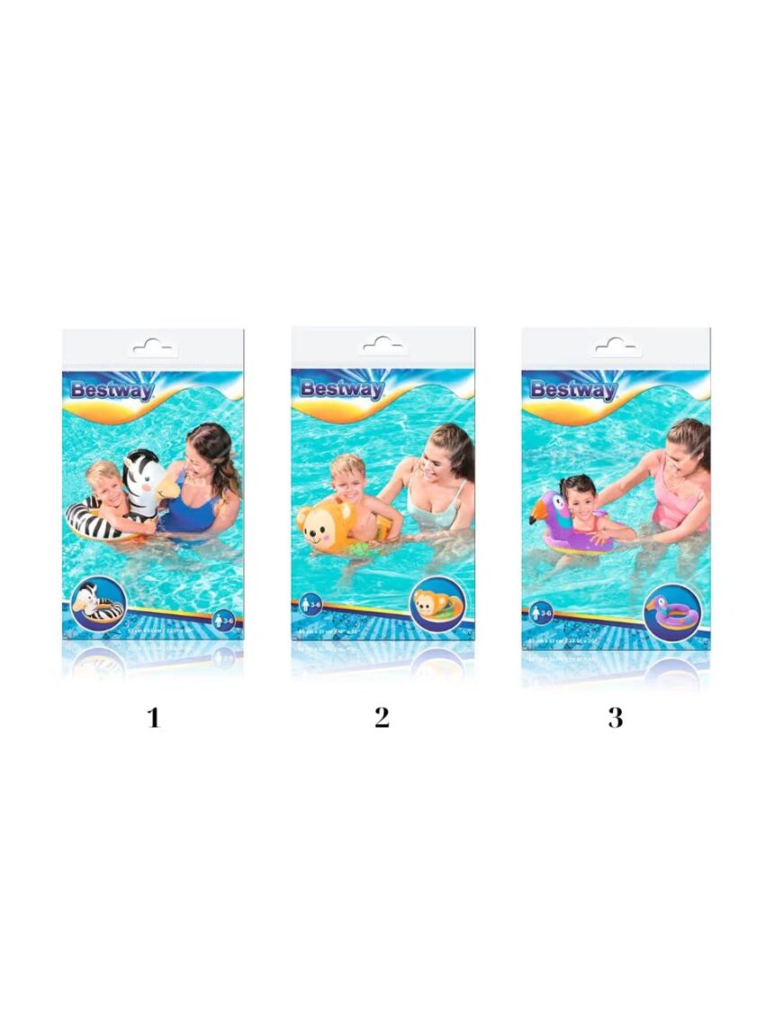 Bestway φουσκωτή κουλούρα με ζωάκια (διάφορα σχέδια) - Bestway