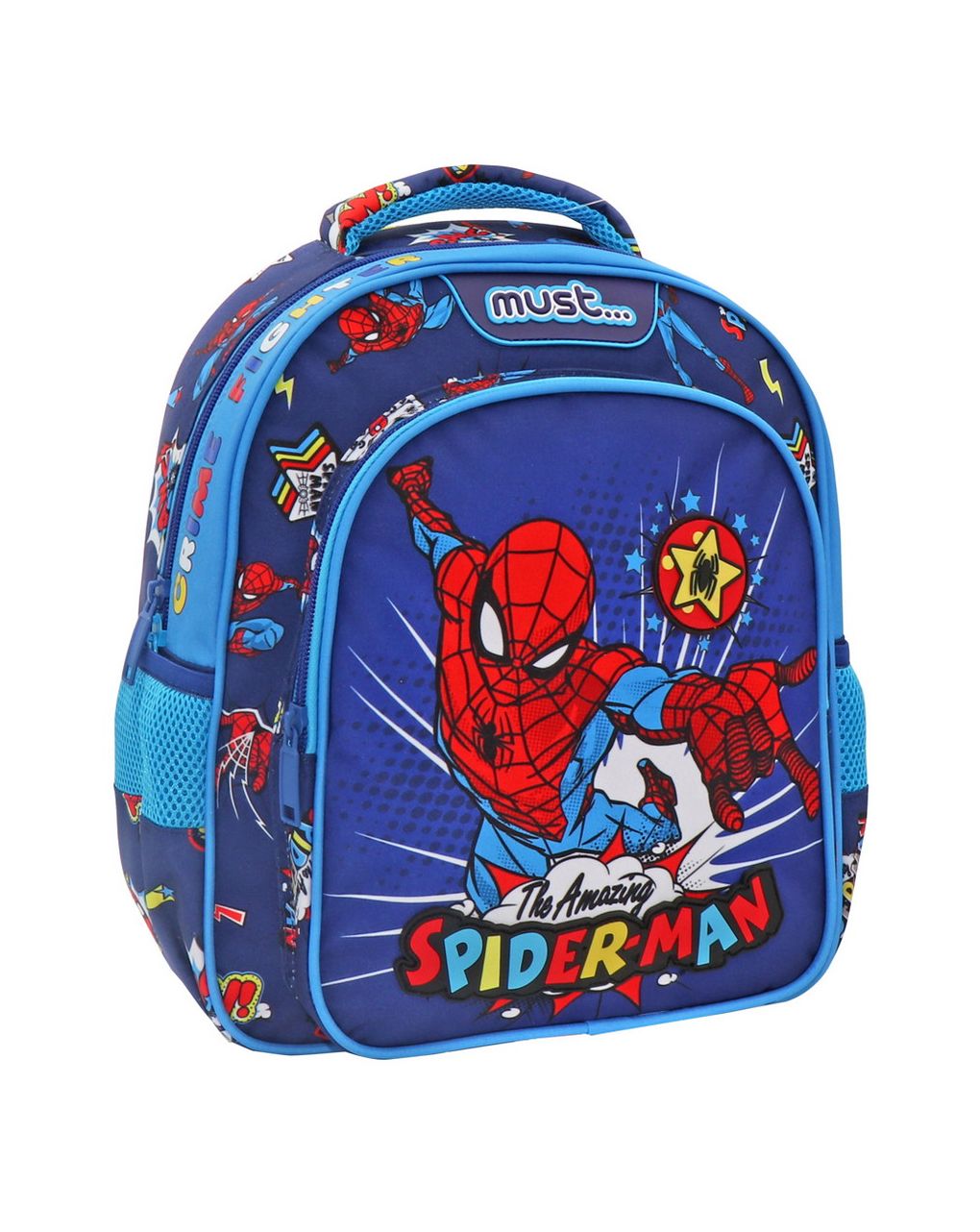 σχολική τσάντα πλάτης νηπίου spiderman the amazing must 2 θήκες  000508092 - must