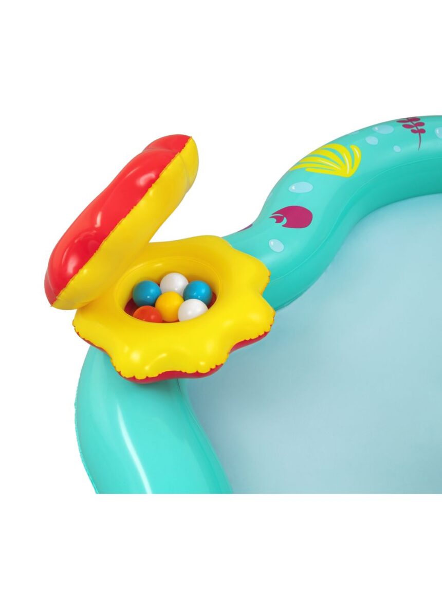 Bestway playcenter πισίνα disney μικρή γοργόνα με αξεσουάρ 221x193x117cm - Bestway