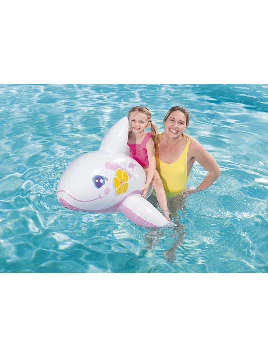 Bestway φουσκωτή φάλαινα ride-on με λαβές 157x94εκ - Bestway