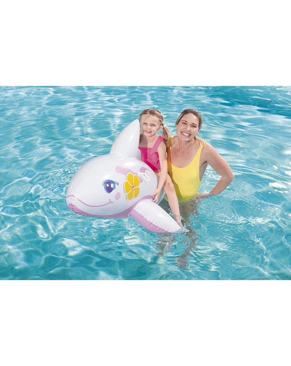 Bestway φουσκωτή φάλαινα ride-on με λαβές 157x94εκ - Bestway