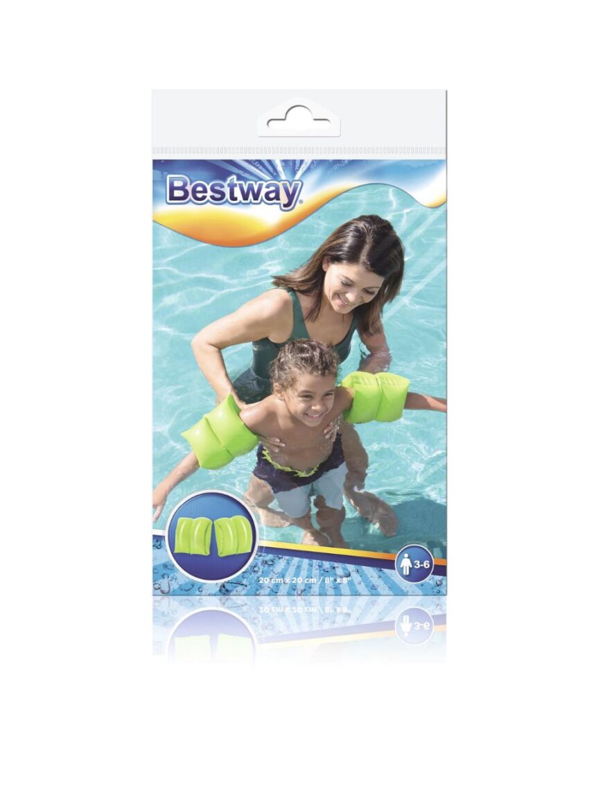 Bestway μπρατσάκια 20x20cm 3-6 ετών (2 χρώματα) - Bestway