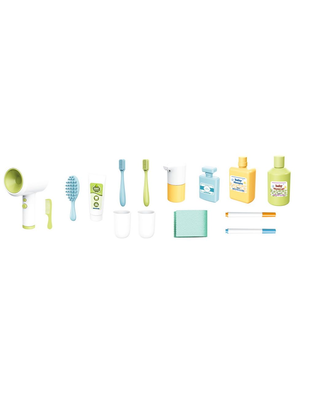 νεροχύτης μπάνιου μπλε με φως και μουσική luna toys 000621816 - LUNA