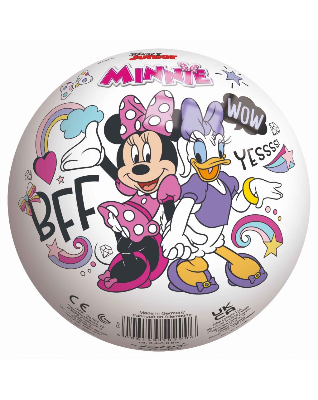 John μπάλα 130mm minnie mouse  50290 - John Hellas