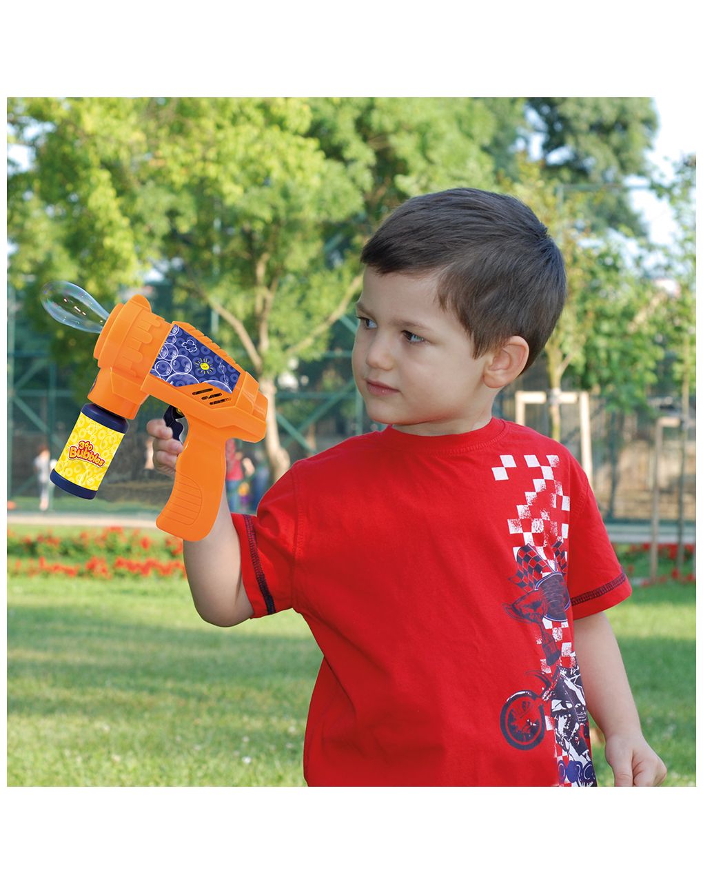 As παιδικό όπλο μπουρμπουλήθρες 360 bubbles 2 σχέδια 5200-01357 - AS Company