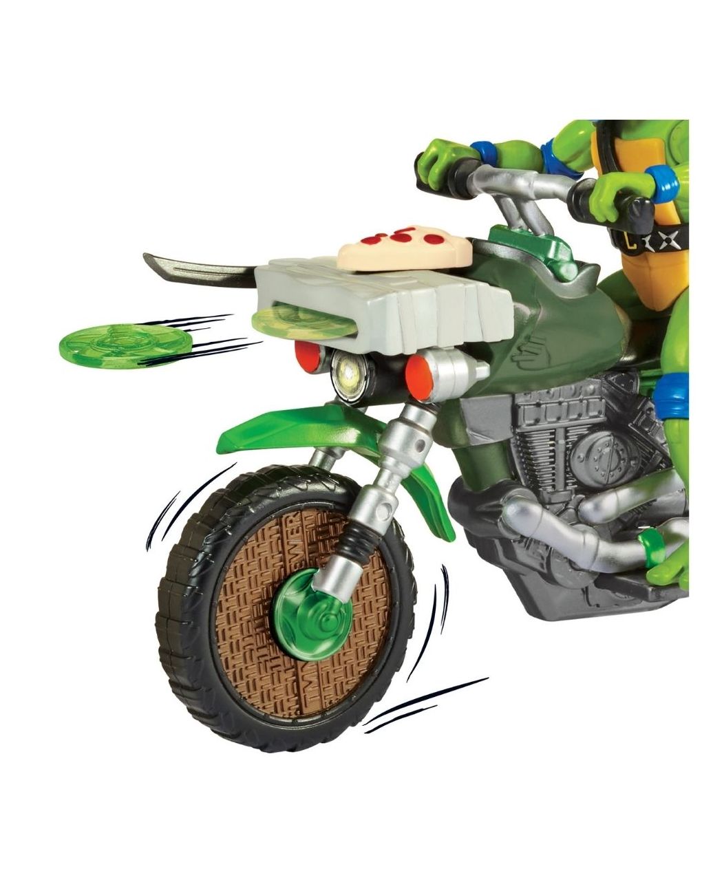 Tmnt movie χελωνονιντζάκια όχημα με φιγούρα & αξεσουάρ (2 σχέδια) tu803000 - TURTLES NINJA