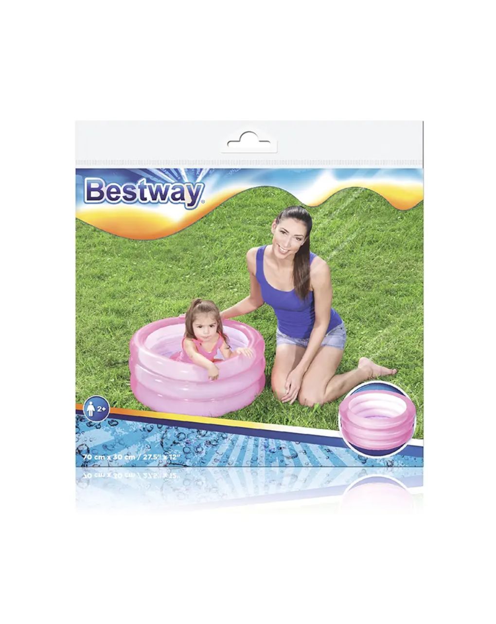 Bestway φουσκωτή πισίνα 70x30cm (2 χρώματα) - Bestway