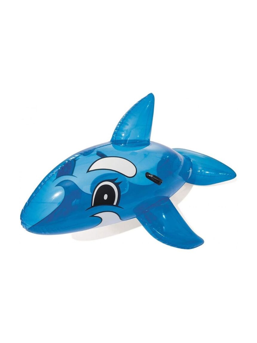 Bestway φουσκωτή φάλαινα ride-on με λαβές 157x94εκ - Bestway