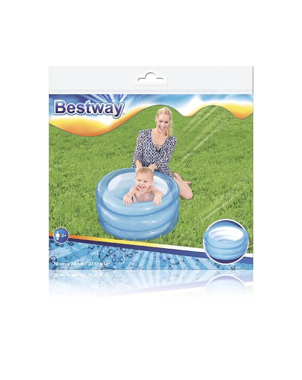 Bestway φουσκωτή πισίνα 70x30cm (2 χρώματα) - Bestway