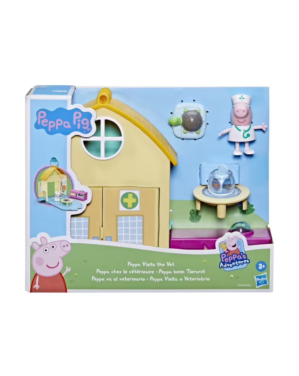Peppa pig σετ παιχνιδιού peppa’s day trip 4 σχέδια f2168 - Peppa Pig