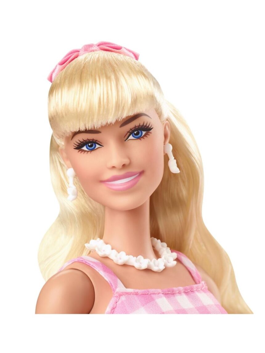 Barbie the movie κούκλα barbie pink gingham dress hpj96 - BARBIE