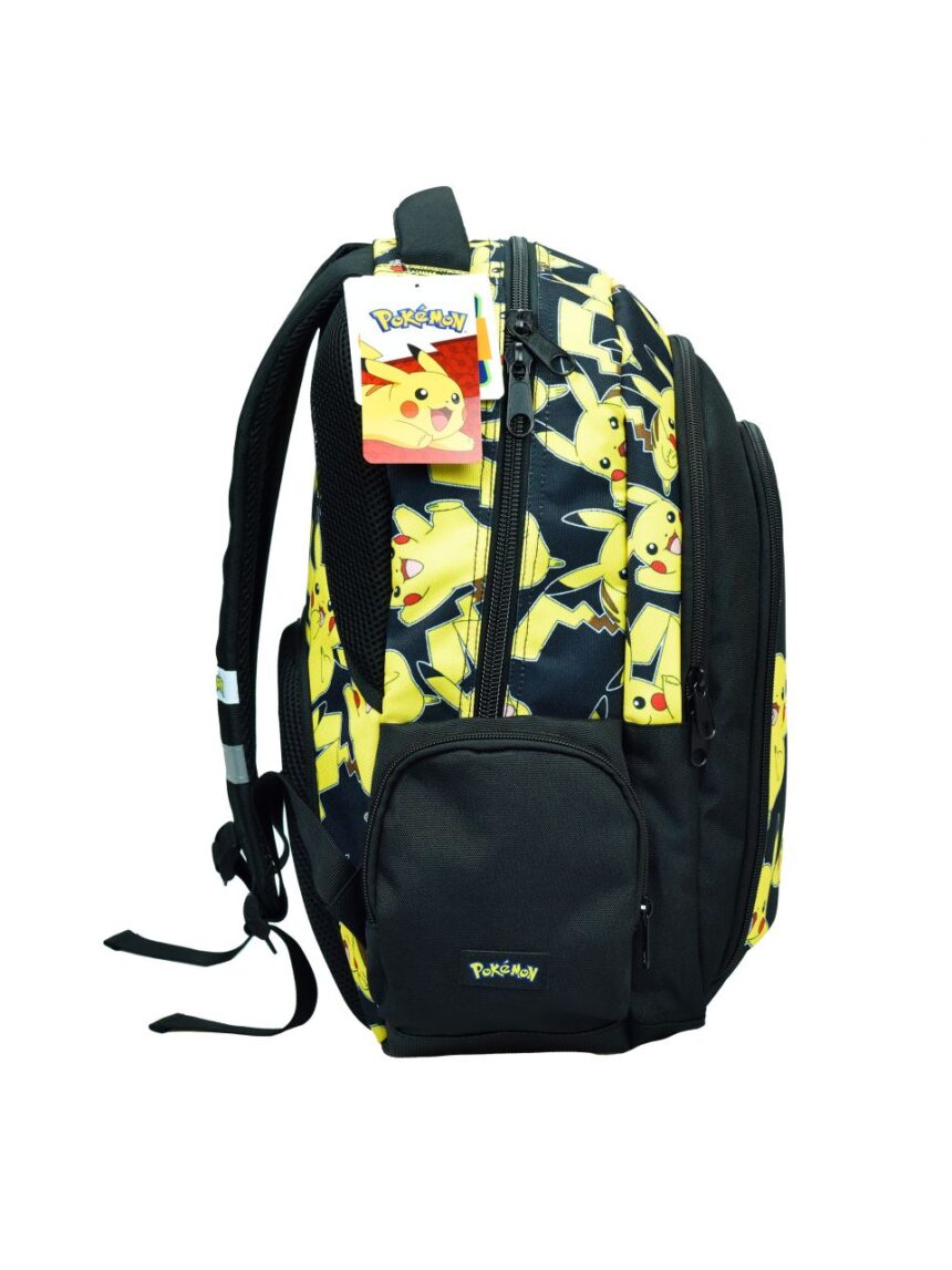 Gim τσάντα δημοτικού πλάτης οβάλ pokemon pikachu 316-11031 - Gim