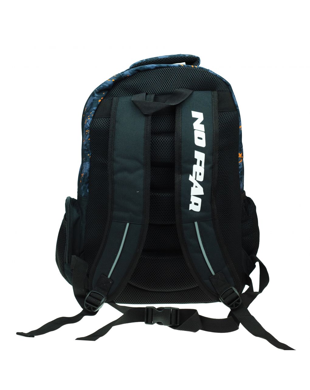 Bmu τσάντα πλάτης οβάλ no fear white wolf 348-11031 - NO FEAR