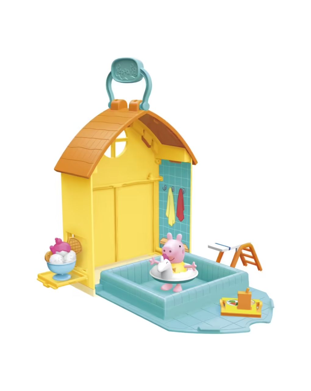 Peppa pig σετ παιχνιδιού peppa’s day trip 4 σχέδια f2168 - Peppa Pig