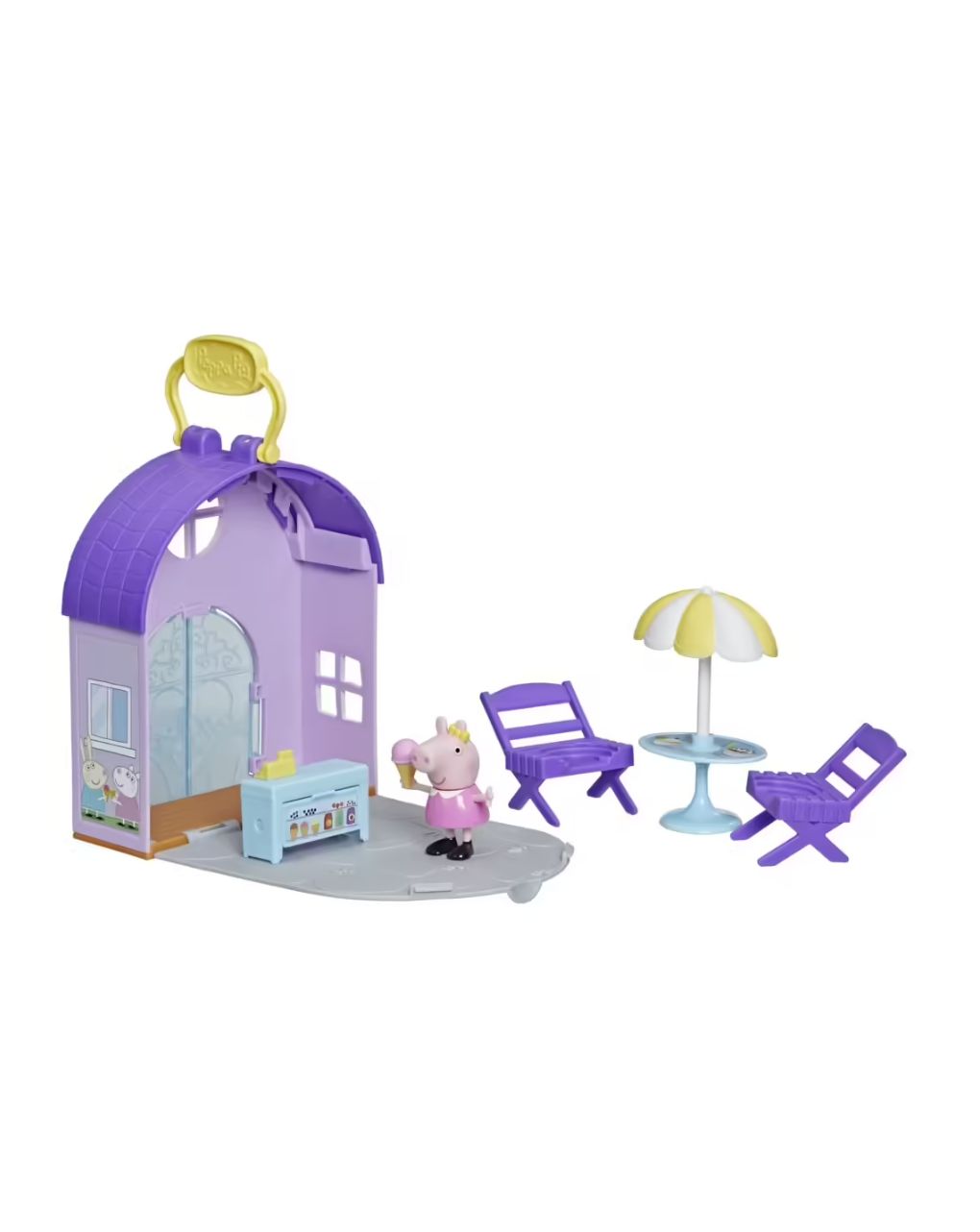 Peppa pig σετ παιχνιδιού peppa’s day trip 4 σχέδια f2168 - Peppa Pig