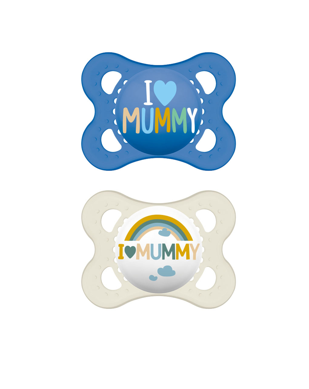 Mam πιπίλα i love mummy σιλικόνης boy 2-6 μηνών