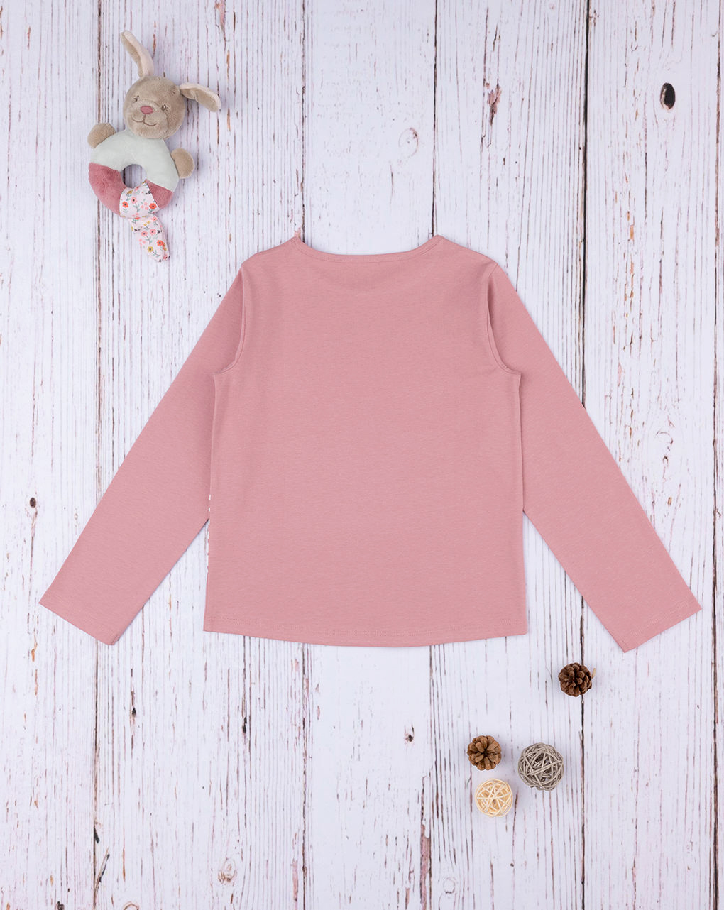 παιδική μπλούζα ροζ lovely girl για κορίτσι - Prénatal