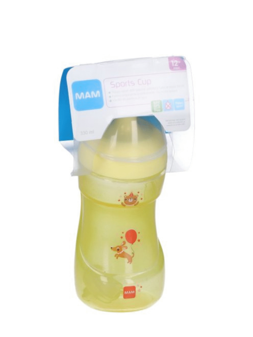 Mam ποτηράκι sports cup ποτηράκι unisex 330ml 12 μηνών+ - Mam