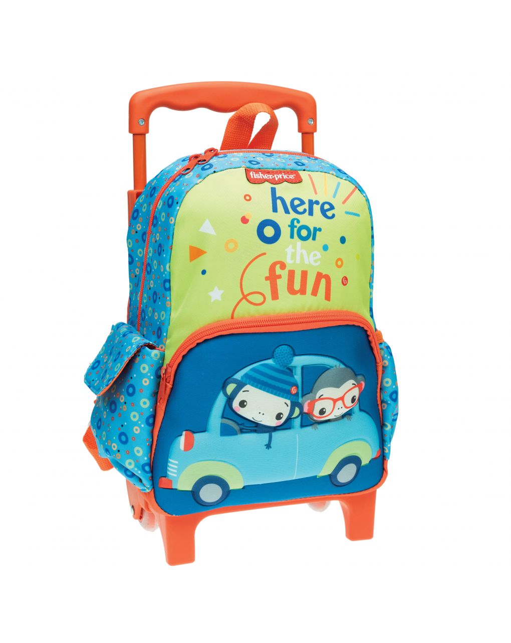 Gim τσάντα νηπιαγωγείου trolley mini car fisher price 349-45073