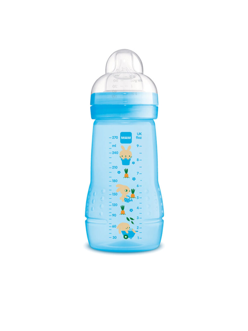 Mam μπιμπερό easy active baby bottle 270ml boy 2+ μηνών - Mam
