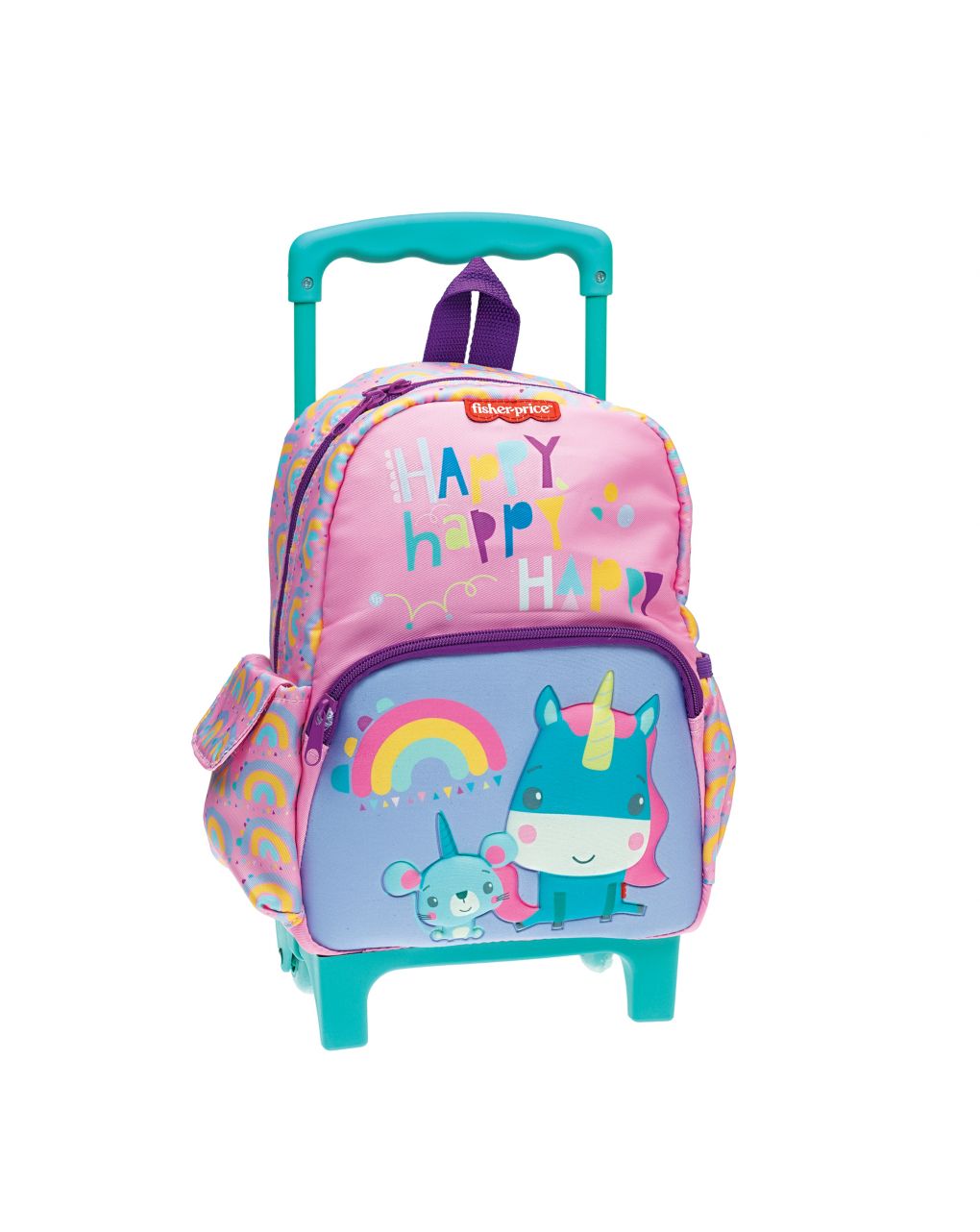 Gim τσάντα νηπιαγωγείου trolley mini unicorn fisher price 349-46073