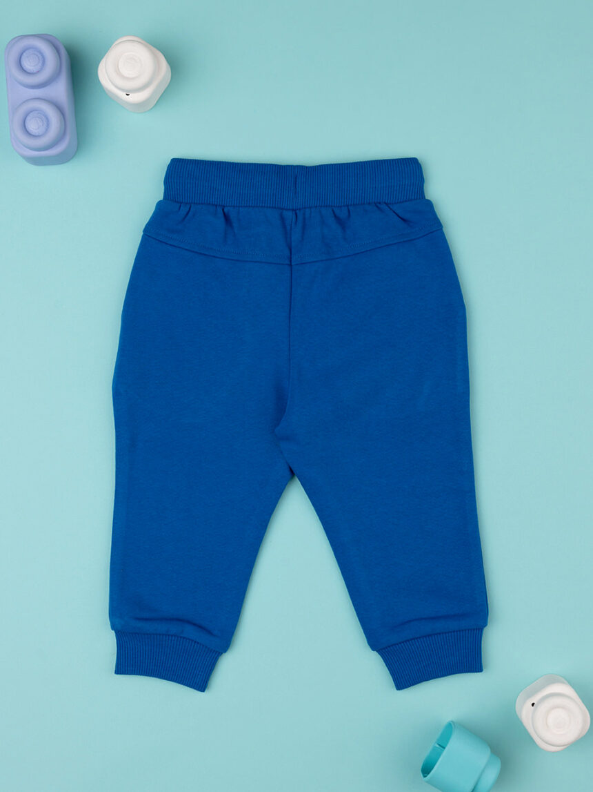 βρεφικό παντελόνι φόρμας μπλε future για αγόρι - Prénatal