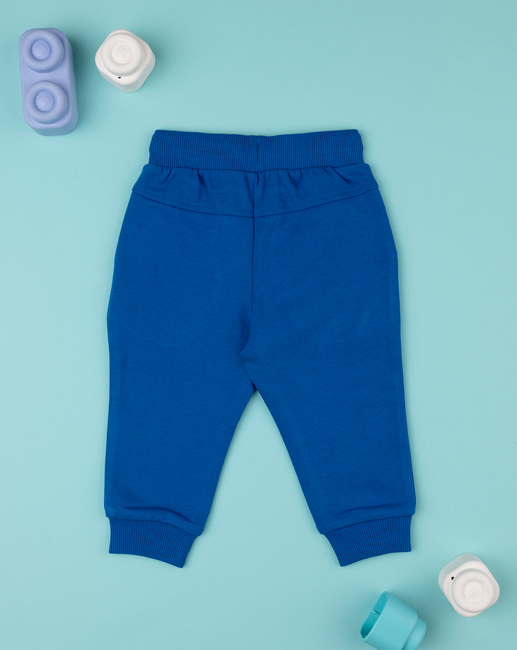 βρεφικό παντελόνι φόρμας μπλε future για αγόρι - Prénatal